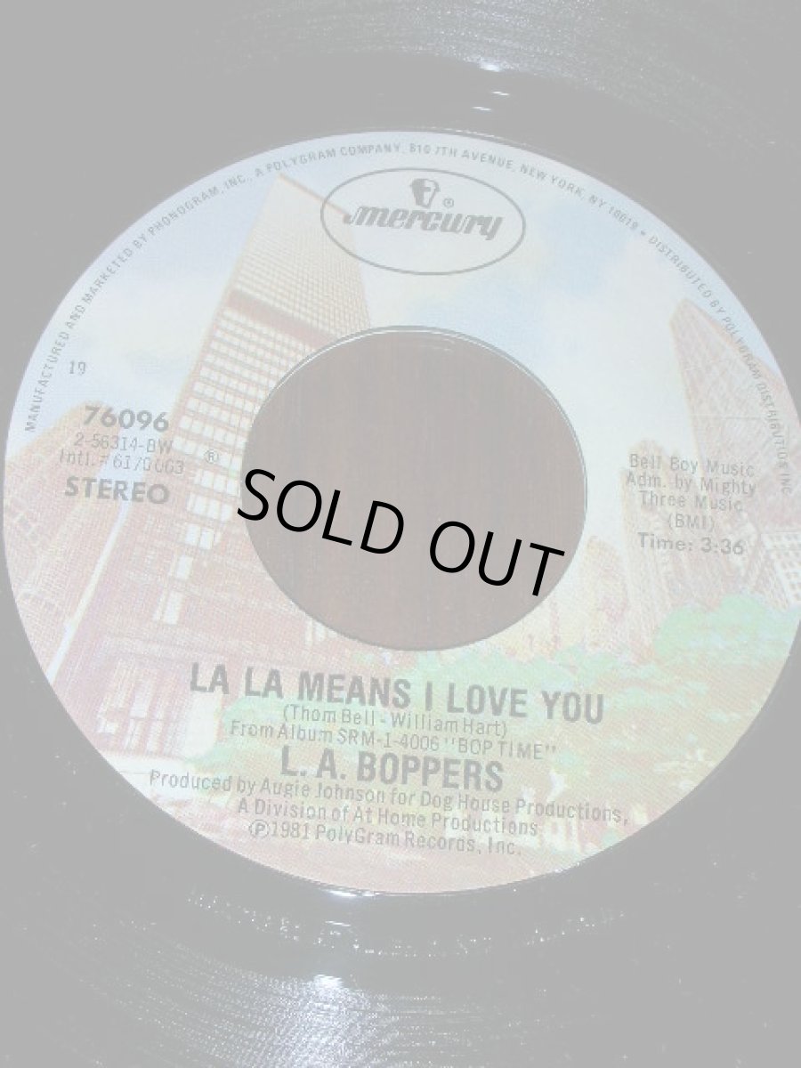 画像1: LA BOPPERS♪LA LA MEANS I LOVE YOU♪ (1)