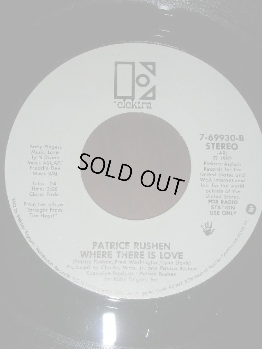 画像1: PATRICE RUSHEN♪WHERE THERE IS LOVE♪ (1)