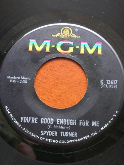 画像1: SPYDER TURNER♪STAND BY ME♪