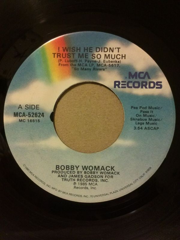 BOBBY WOMACK♪I WISH HE DIDN'T TRUST ME SO MUCH♪ - Apple Knocker